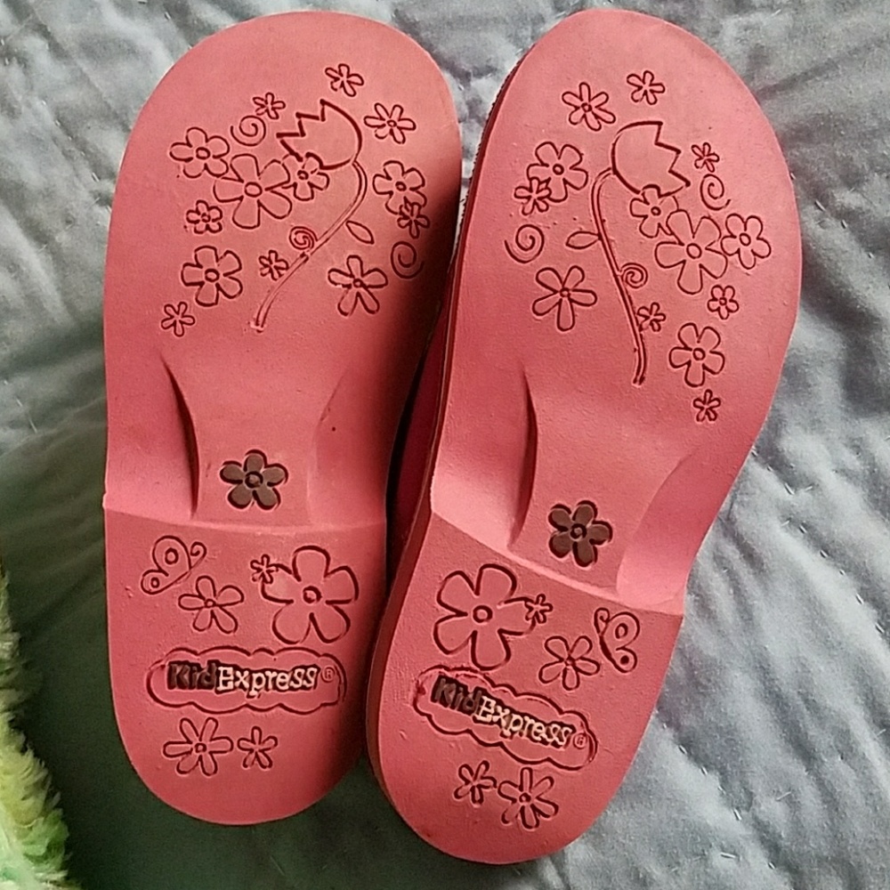Kids Express slip on mule shoes - Picture 7 of 8